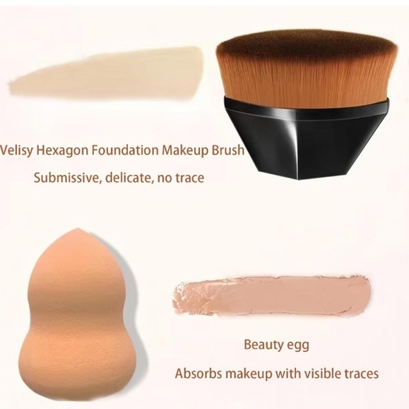 CONTOURING/FACE BRUSH W-CASE - Picture 2 of 7